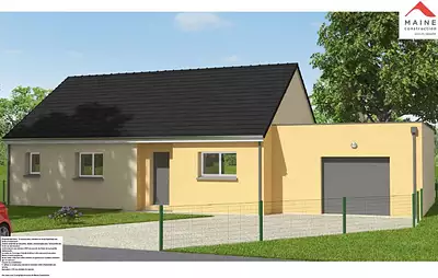 Maison neuve, 90 m²