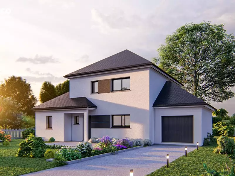 Maison neuve, 134 m² - Fresquiennes (76570)