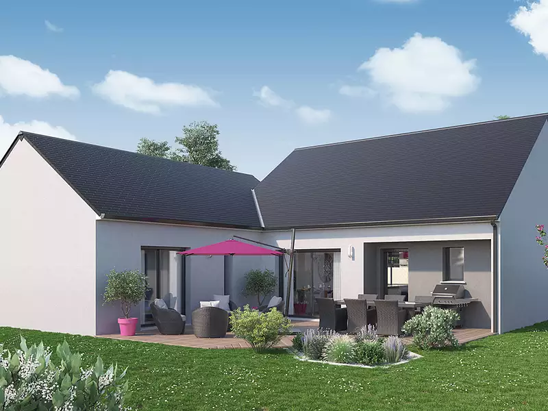 Maison neuve, 104 m² - Saint-Lambert-du-Lattay (49750)