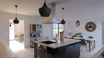 Maison neuve, 166 m²