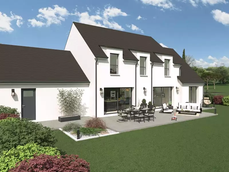Maison neuve, 169 m² - La Roche-Clermault (37500)