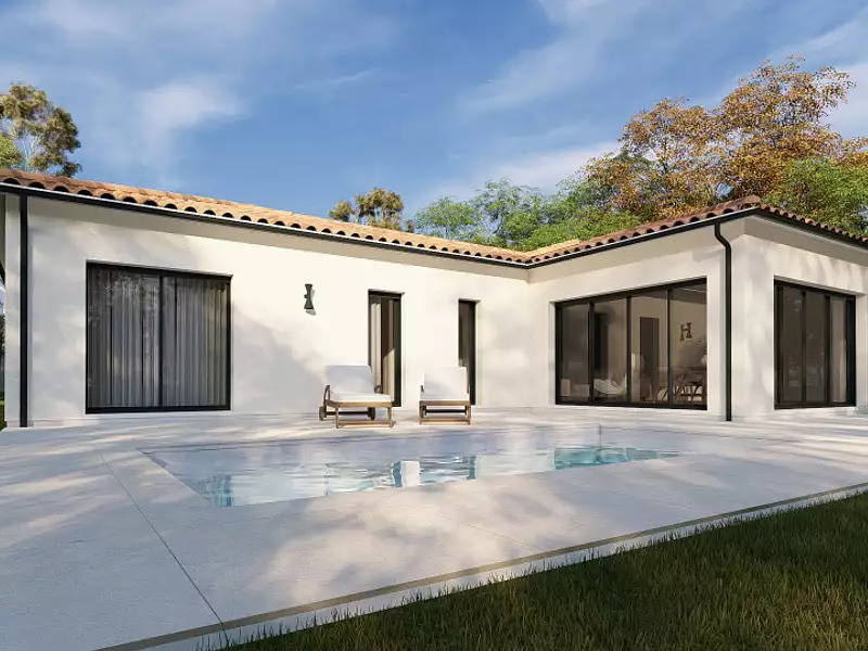 Maison neuve, 125 m² - Mosnac (17240)
