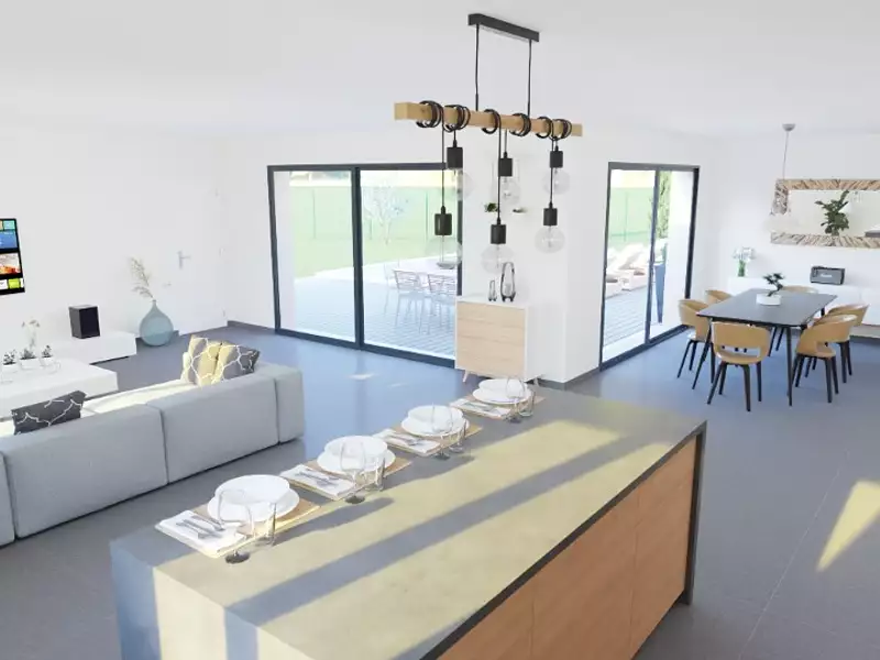 Maison neuve, 137 m² - La Bastidonne (84120)