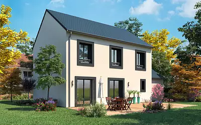Maison neuve, 123,87 m²