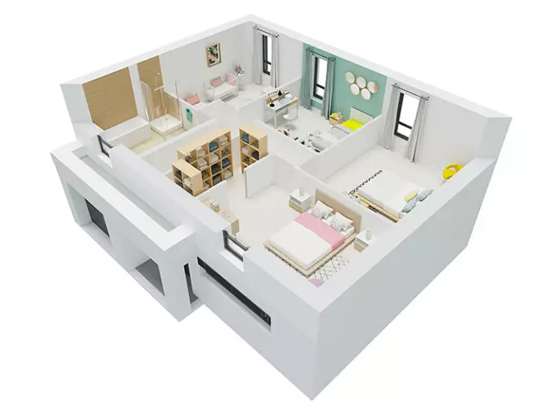 Maison neuve, 118 m² - Aix-Noulette (62160)