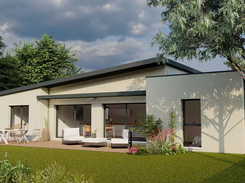 Maison neuve, 130,4 m² - Le Puy-Notre-Dame (49260)