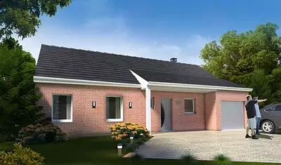 Maison neuve, 88,19 m²