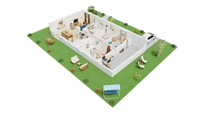 Maison neuve, 94,66 m²