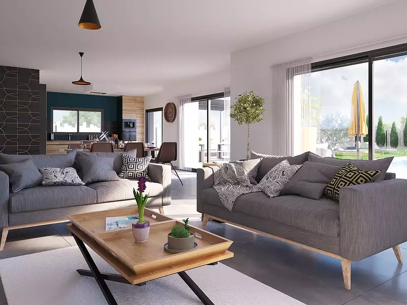Maison neuve, 200 m² - Monnaie (37380)