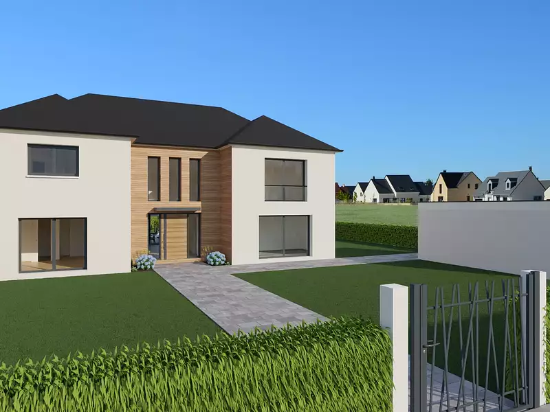 Maison neuve, 297 m² - Feucherolles (78810)