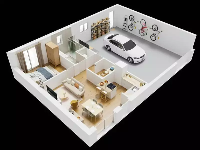 Maison neuve, 49 m² - Les Achards (85150)