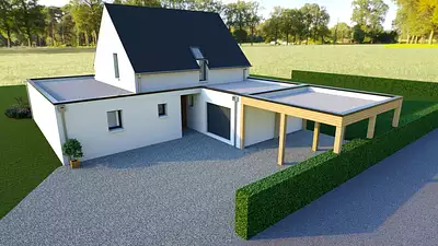 Maison neuve, 164 m²