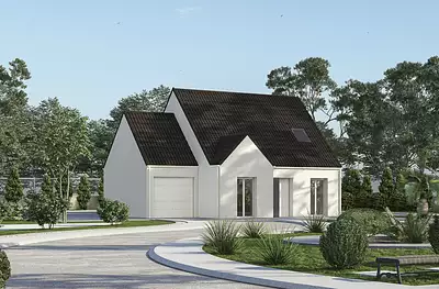 Maison neuve, 91 m²