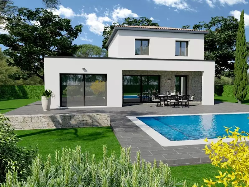 Maison neuve, 110 m² - Mougins (06250)