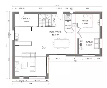 Maison neuve, 130 m²