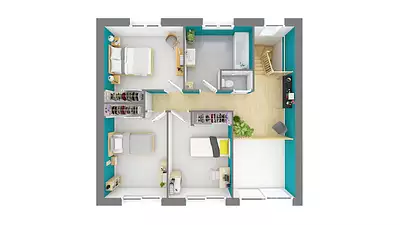 Maison neuve, 140 m²