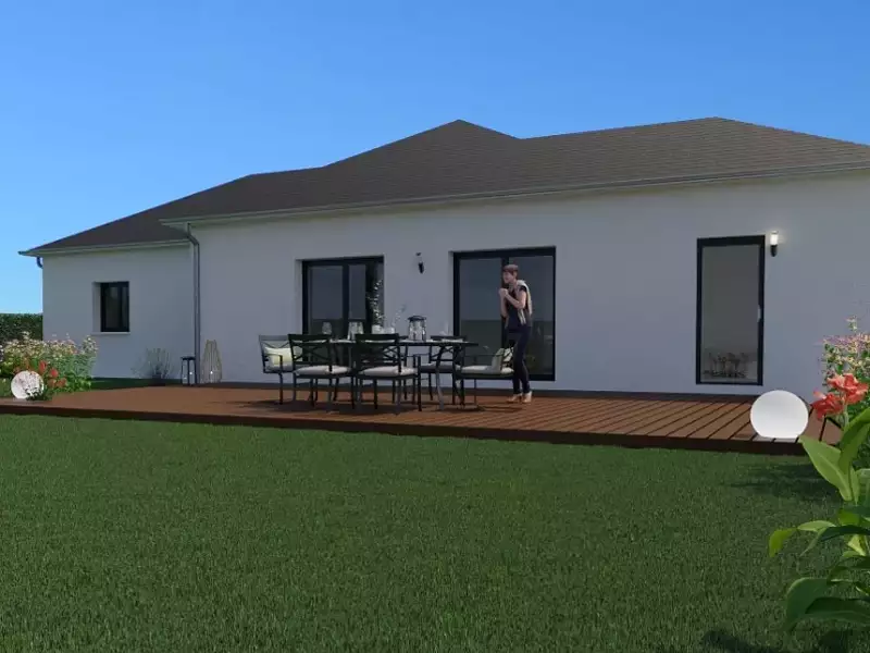 Maison neuve, 119 m² - Chasseneuil-du-Poitou (86360)
