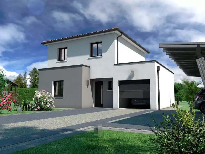 Maison neuve, 90 m² - Marseillan (34340)