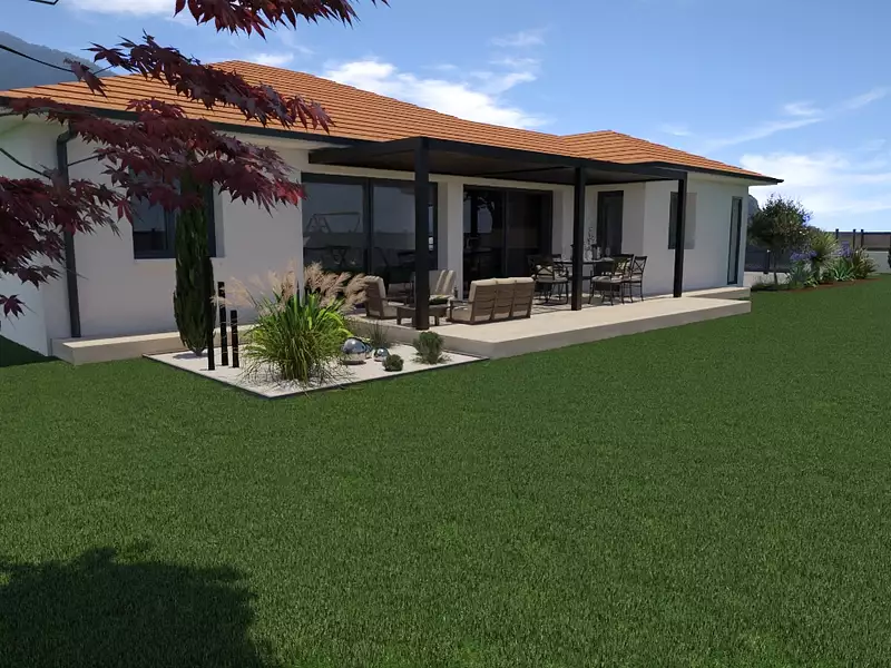 Maison neuve, 112 m² - Saint-Clair-sur-Galaure (38940)