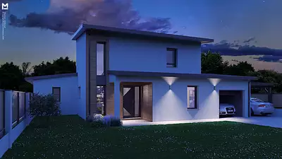 Maison neuve, 125 m²