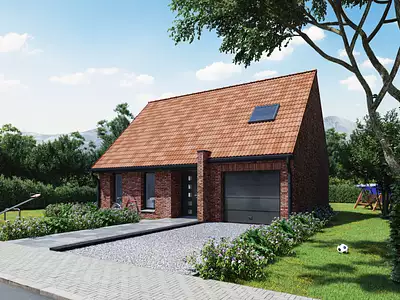 Maison neuve, 88,7 m²