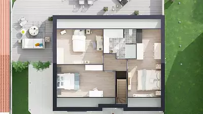 Maison neuve, 90 m²