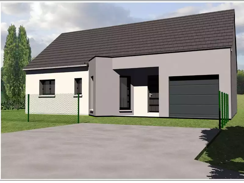 Maison neuve, 80 m² - Laigné-en-Belin (72220)