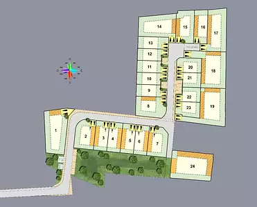 Terrain à bâtir, 550 m²