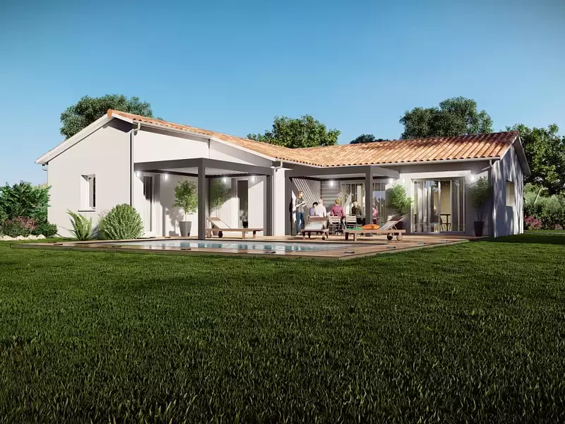 Maison neuve, 100 m² - Laizé (71870)