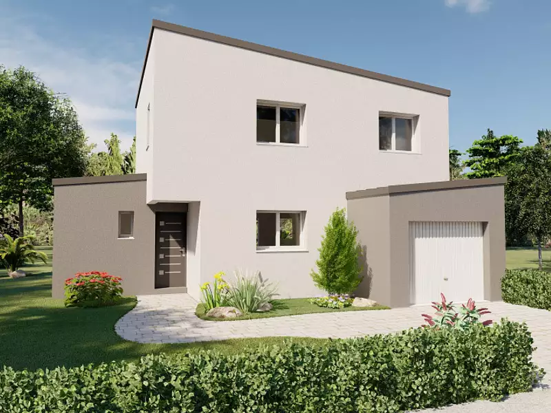 Maison neuve, 107 m² - La Meignanne (49770)
