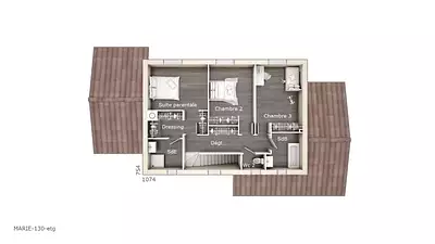 Maison neuve, 150 m²
