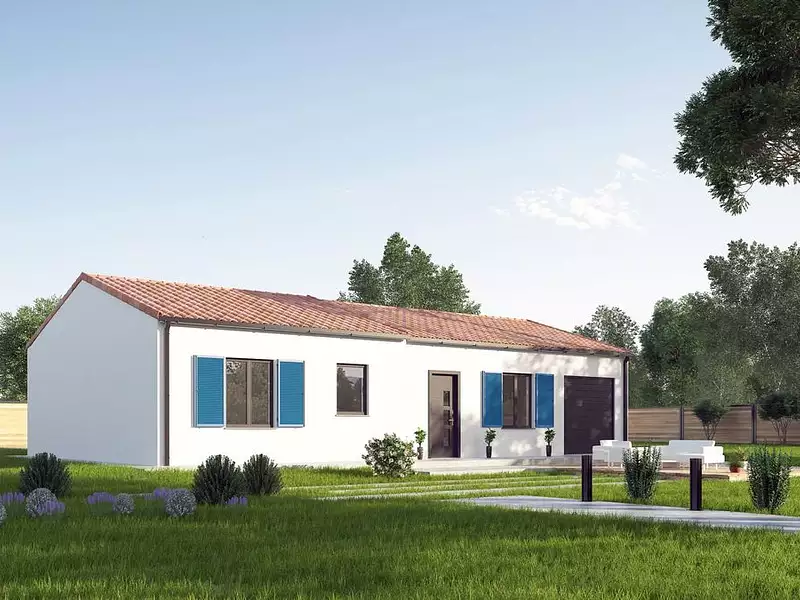 Maison neuve, 72 m² - Bournand (86120)