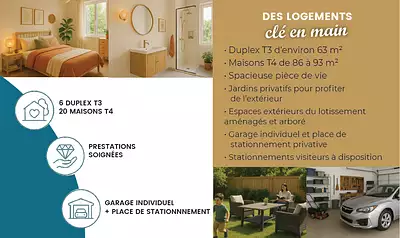 Maison neuve, 87 m²