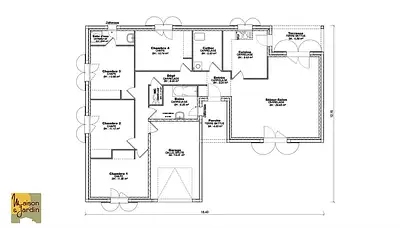 Maison neuve, 89 m²
