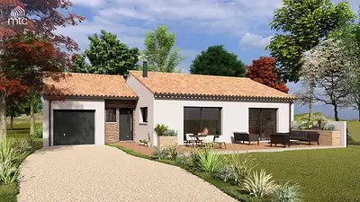 Maison neuve, 98,22 m²