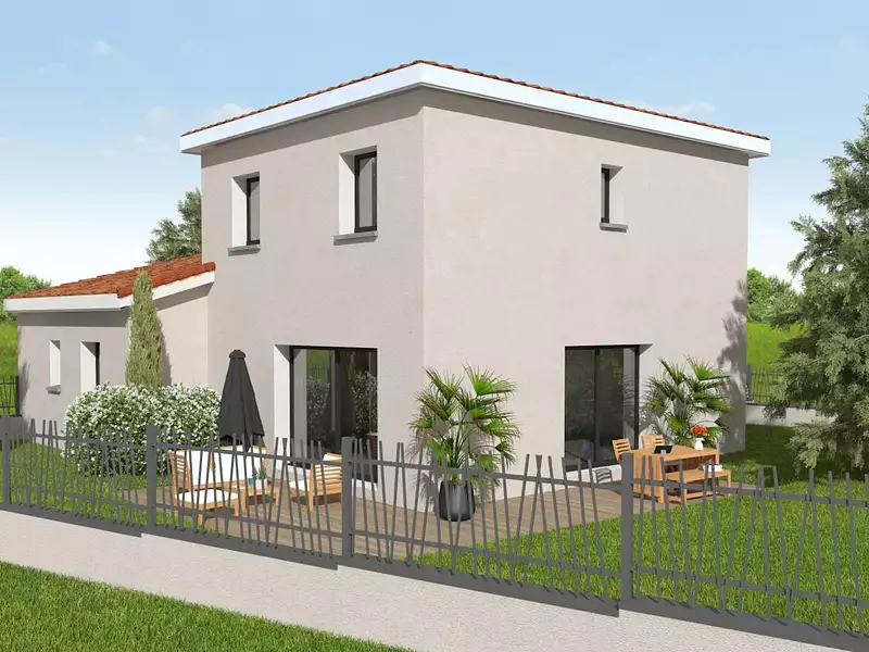 Maison neuve, 111 m² - Chassieu (69680)