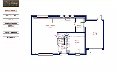 Maison neuve, 108 m²