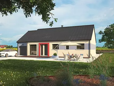Maison neuve, 100 m²