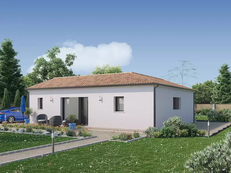 Maison neuve, 78 m² - Jaunay-Marigny (86130)