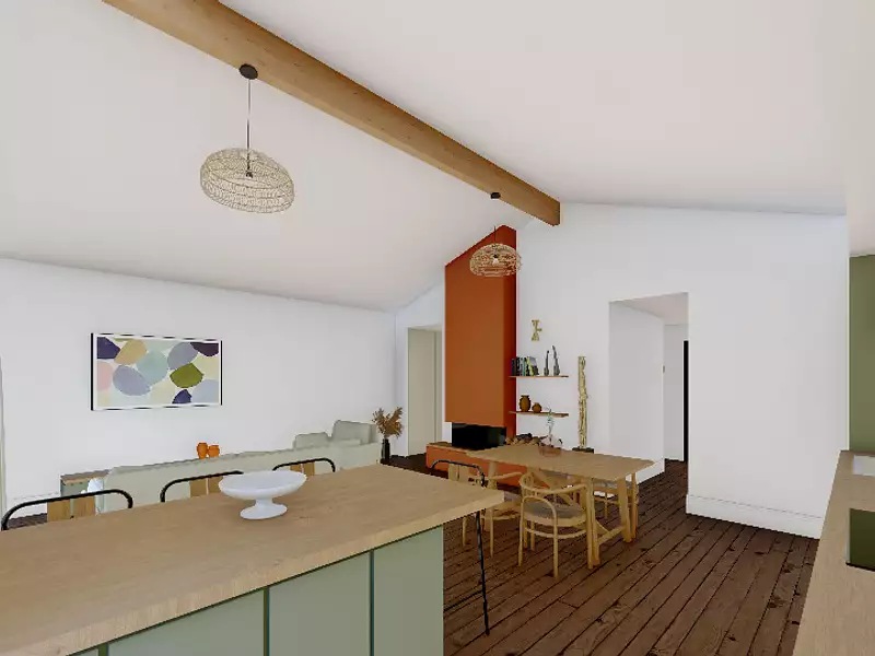 Maison neuve, 105 m² - Cadaujac (33140)