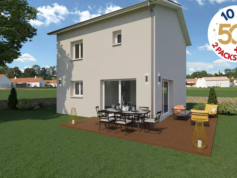 Maison neuve, 94 m² - Balbigny (42510)