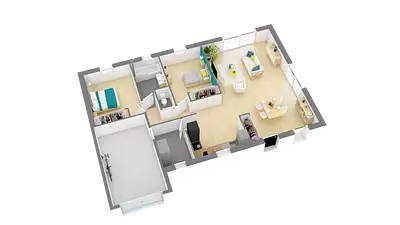 Maison neuve, 79 m²
