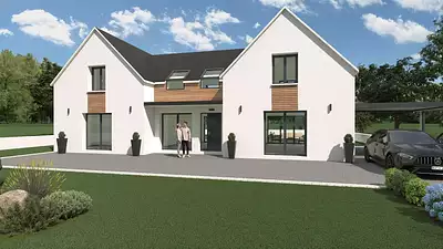 Maison neuve, 115 m²