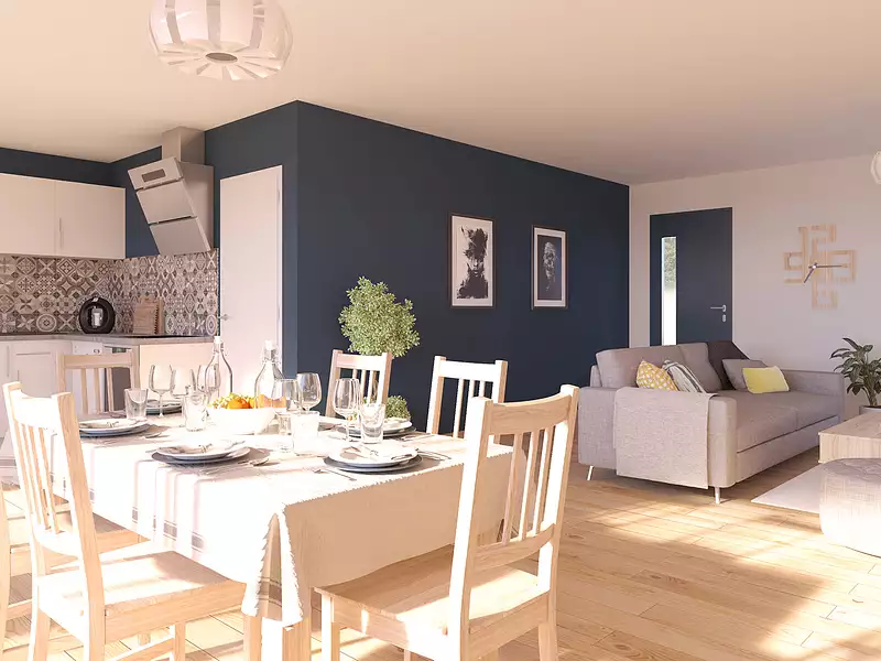Maison neuve, 90 m² - Vairé (85150)