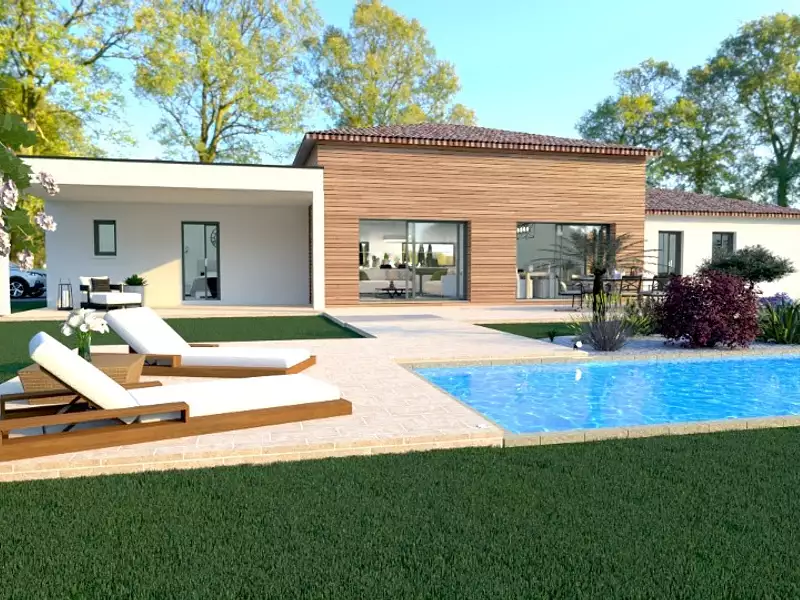 Maison neuve, 140 m² - Orgnac-l'Aven (07150)