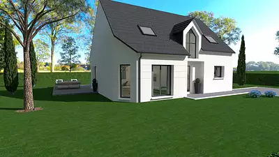 Maison neuve, 123,1 m²