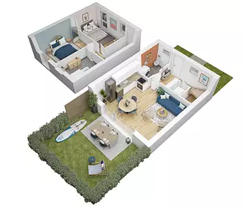 Les cottages Dunes & Mer