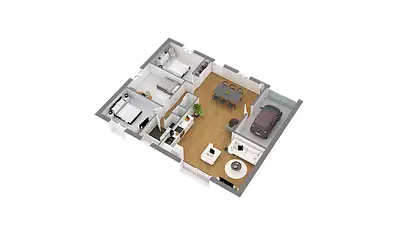 Maison neuve, 89,5 m²