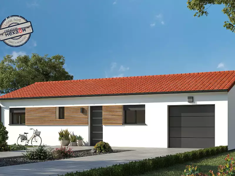 Maison neuve, 83 m² - Campagne-lès-Guines (62340)