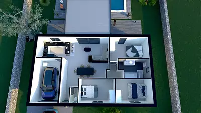 Maison neuve, 85 m²